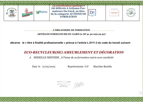 Diplôme artisanal